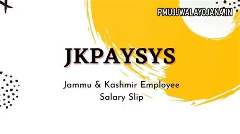 JK Employee Salary Slip 2024 download from JK PaySys website: jkpay.